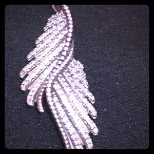 Majestic Feather Sterling Silver Pendant